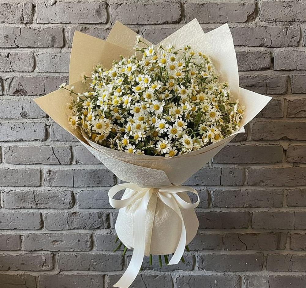 Букет цветов из: Ромашки в Совхозный