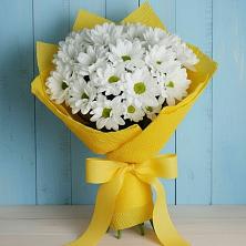 Букет цветов из:  Хризантемы в Совхозный
