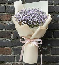 Букет цветов из:  Гипсофила в Совхозный