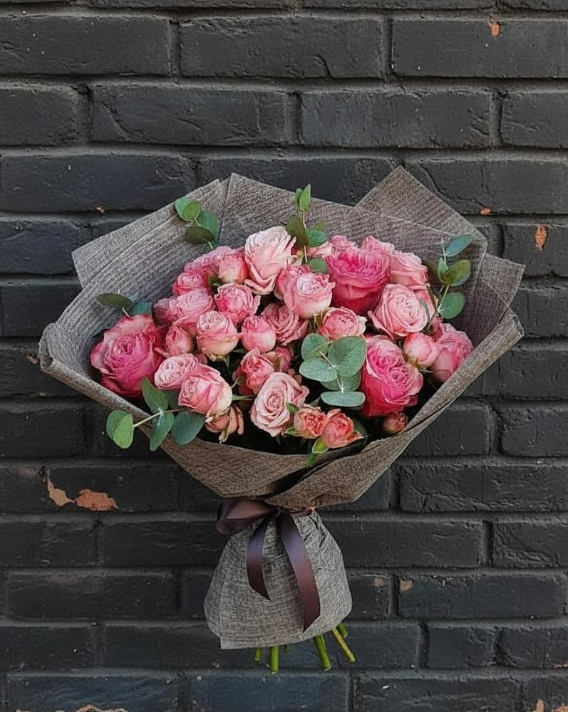 Букет цветов из: Розы в Совхозный