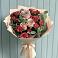 Букет цветов из: Гвоздики и Розы в Совхозный
