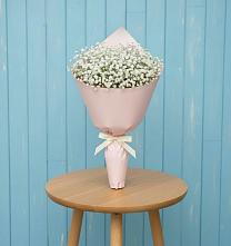 Букет цветов из:  Гипсофила в Совхозный