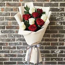 Букет цветов из:  Розы в Совхозный