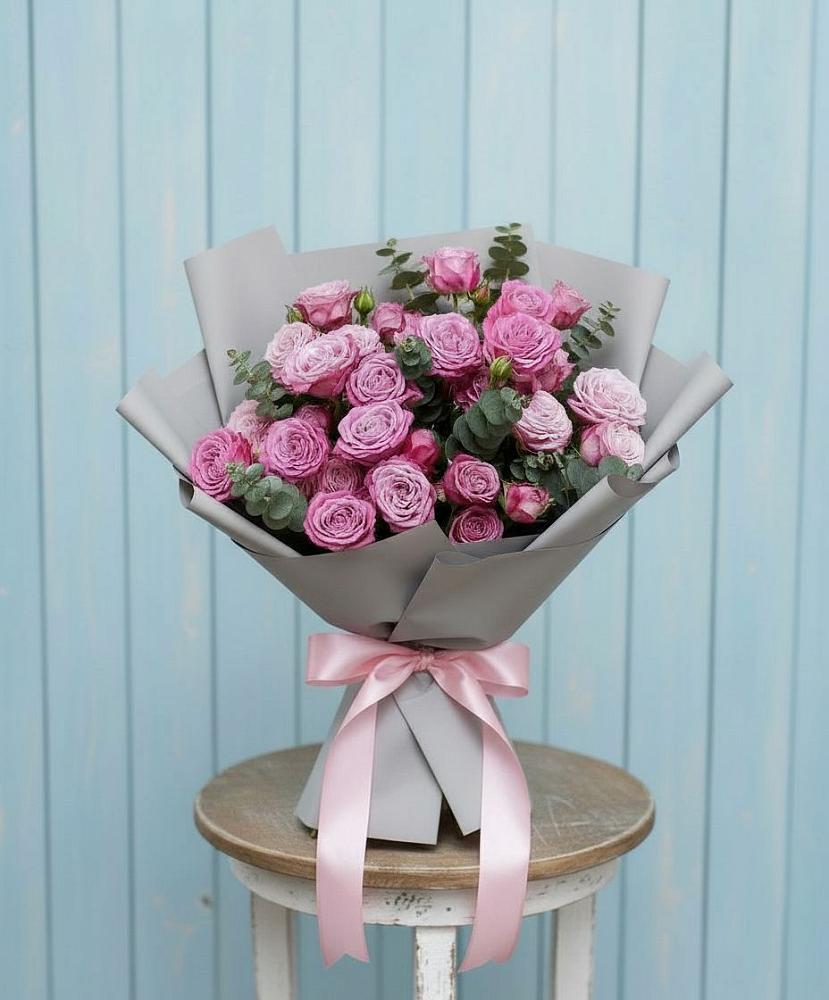 Букет цветов из: Розы в Совхозный