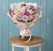 Букет цветов из:  Розы в Совхозный