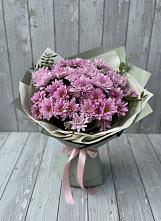 Букет цветов из:  Хризантемы в Совхозный