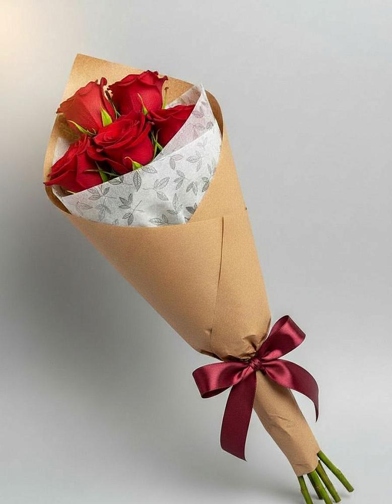 Букет цветов из: Розы в Совхозный