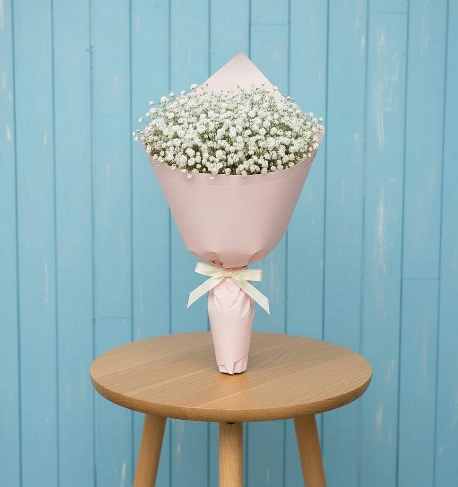 Букет цветов из: Гипсофила в Совхозный