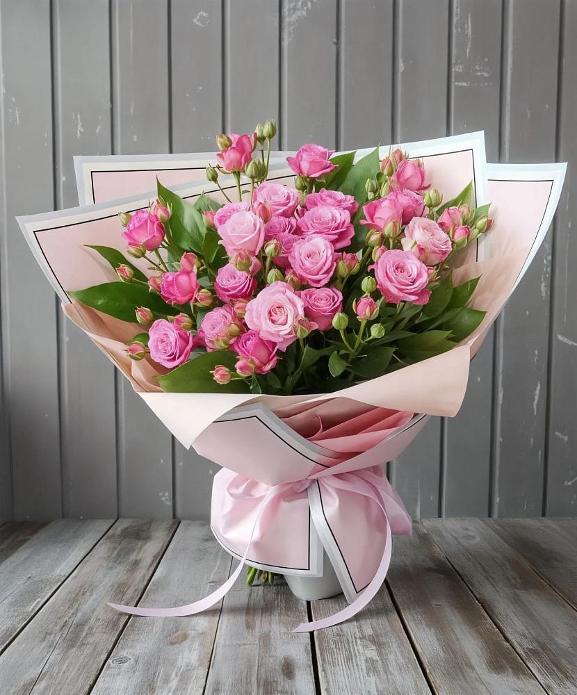 Букет Розовый кустик в Совхозный