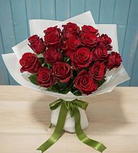 Букет Красные розы в Совхозный
