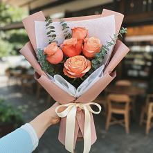 Букет цветов из:  Розы #REPLACE_PRED# Совхозный