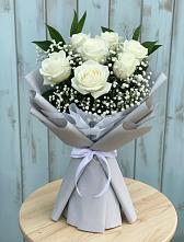 Букет цветов из:  Розы #REPLACE_PRED# Совхозный