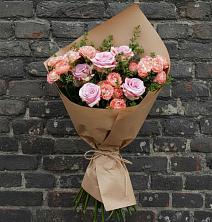 Букет цветов из:  Розы в Совхозный