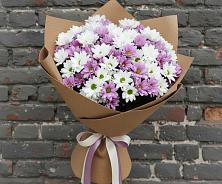 Букет цветов из:  Хризантемы в Совхозный