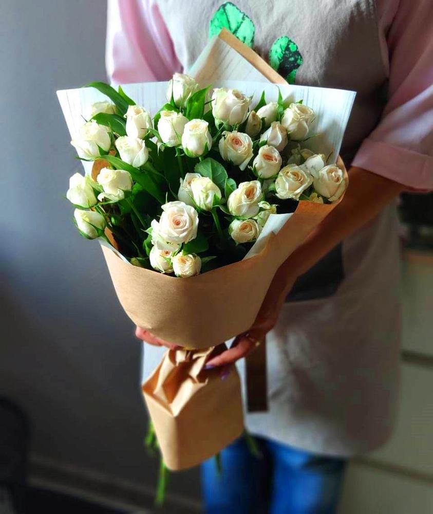 Букет цветов из: Розы в Совхозный