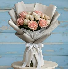 Букет цветов из:  Розы в Совхозный
