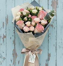 Букет цветов из:  Розы в Совхозный