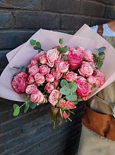 Букет цветов из:  Розы в Совхозный