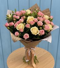 Букет цветов из:  Розы в Совхозный