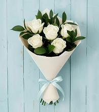 Букет цветов из:  Розы в Совхозный