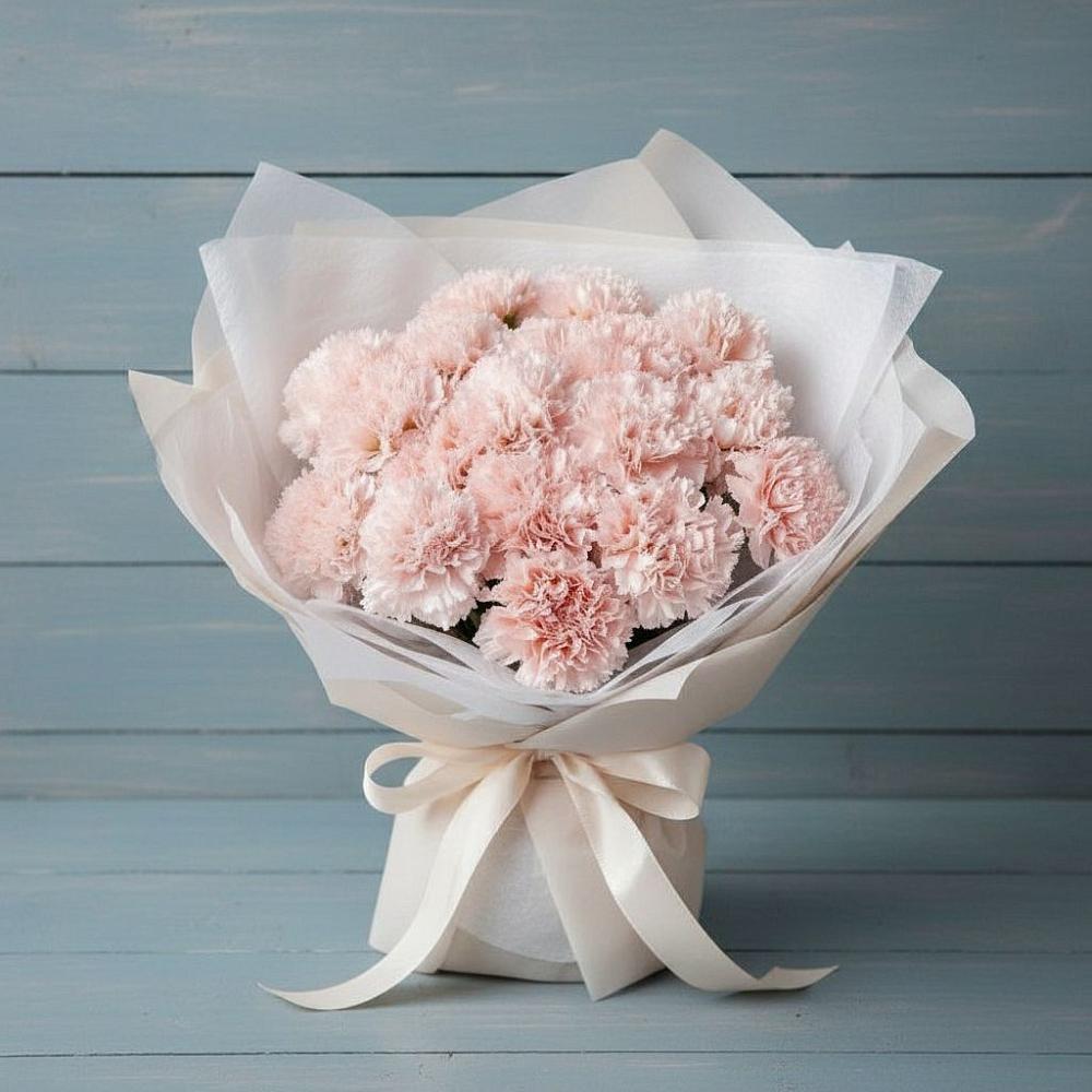 Букет цветов из: Гвоздики в Совхозный