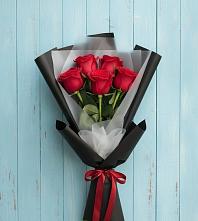 Букет цветов из:  Розы #REPLACE_PRED# Совхозный