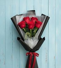 Букет цветов из:  Розы в Совхозный
