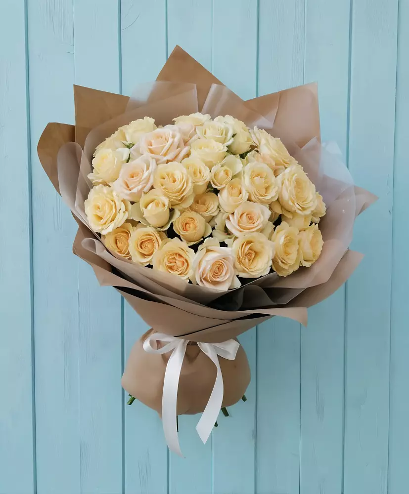 Букет Кремовое облако в Совхозный