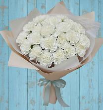 Букет цветов из:  Гвоздики в Совхозный