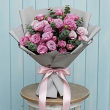 Букет цветов из:  Розы в Совхозный